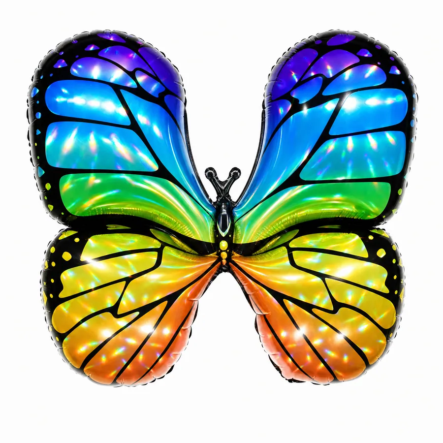 Rainbow Butterfly balloon