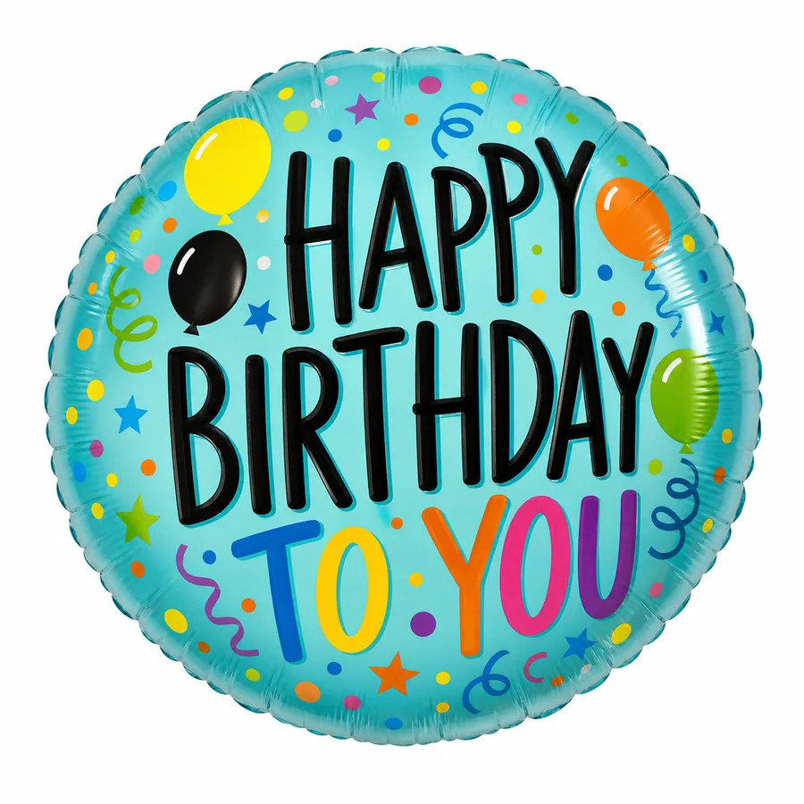 Happy Birthday to You balloon