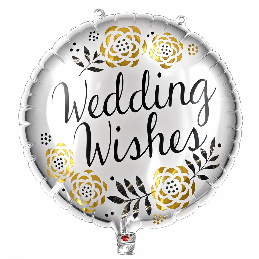 Wedding Wishes balloon
