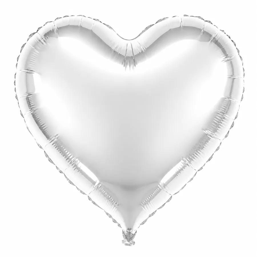 White Heart balloon