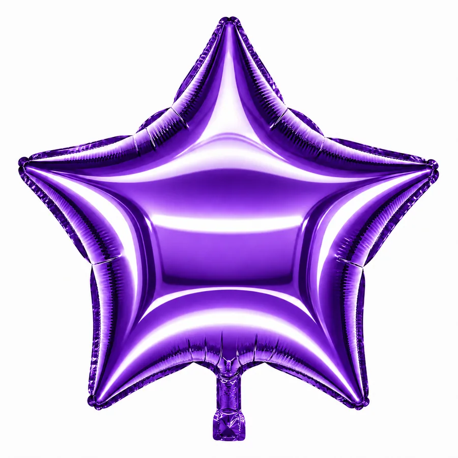 Purple Star balloon