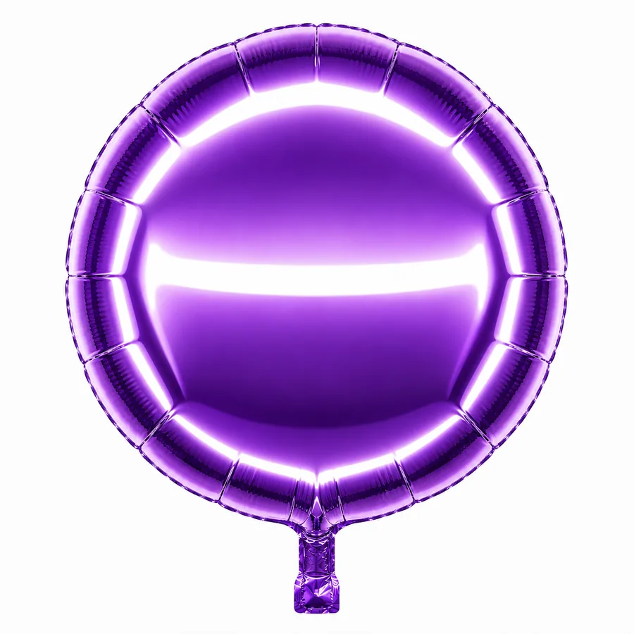 Purple Circle balloon