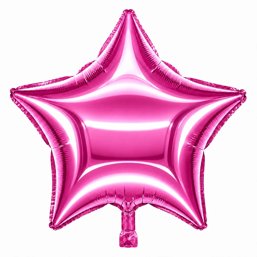 Pink Star balloon