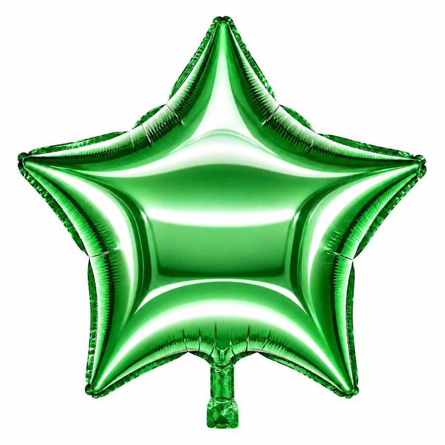 Green Star balloon