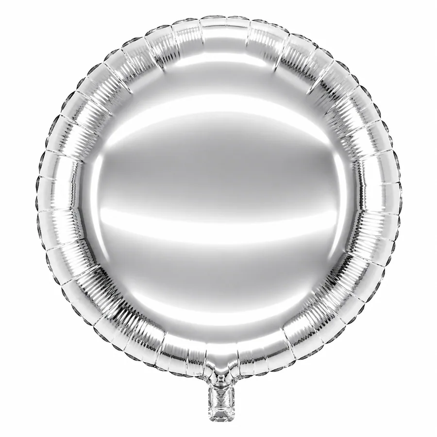 Silver Circle balloon