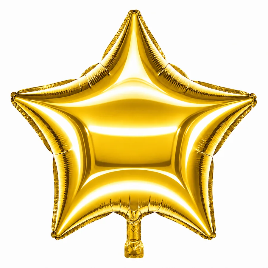 Gold Star balloon