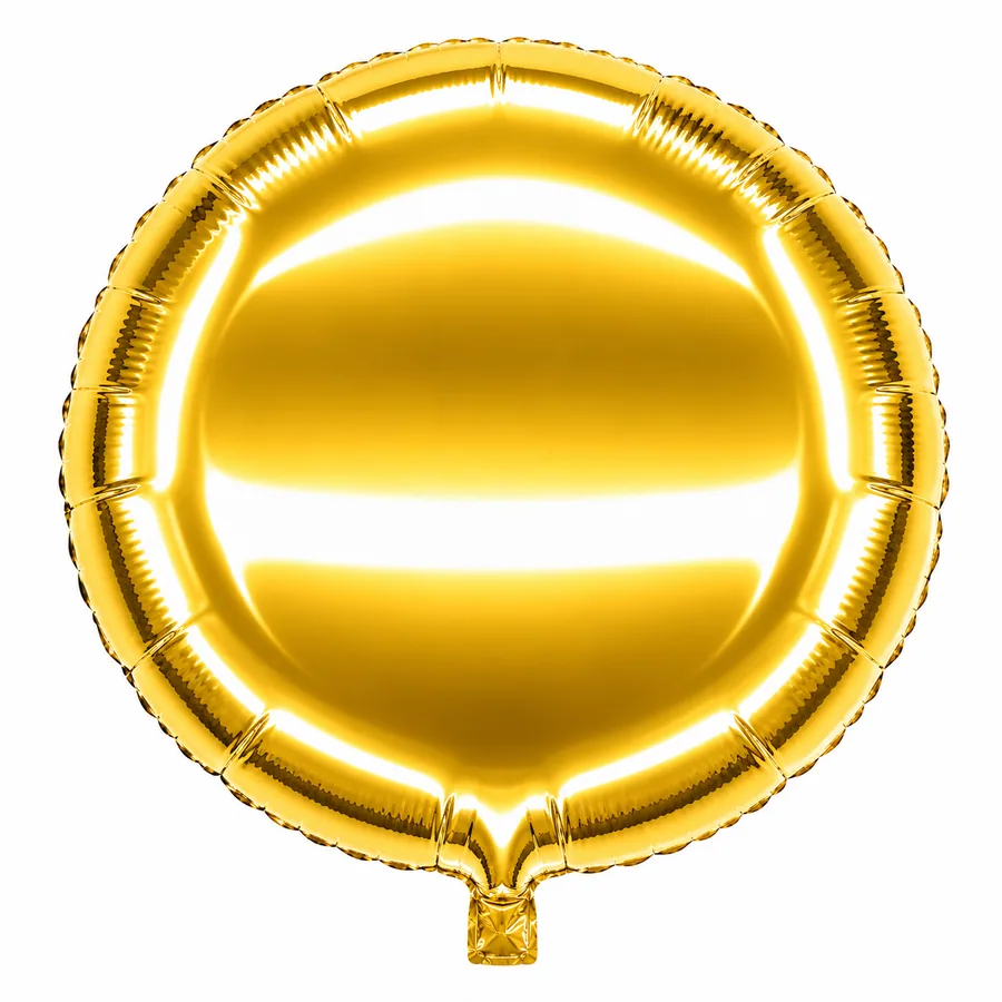 Gold Circle balloon