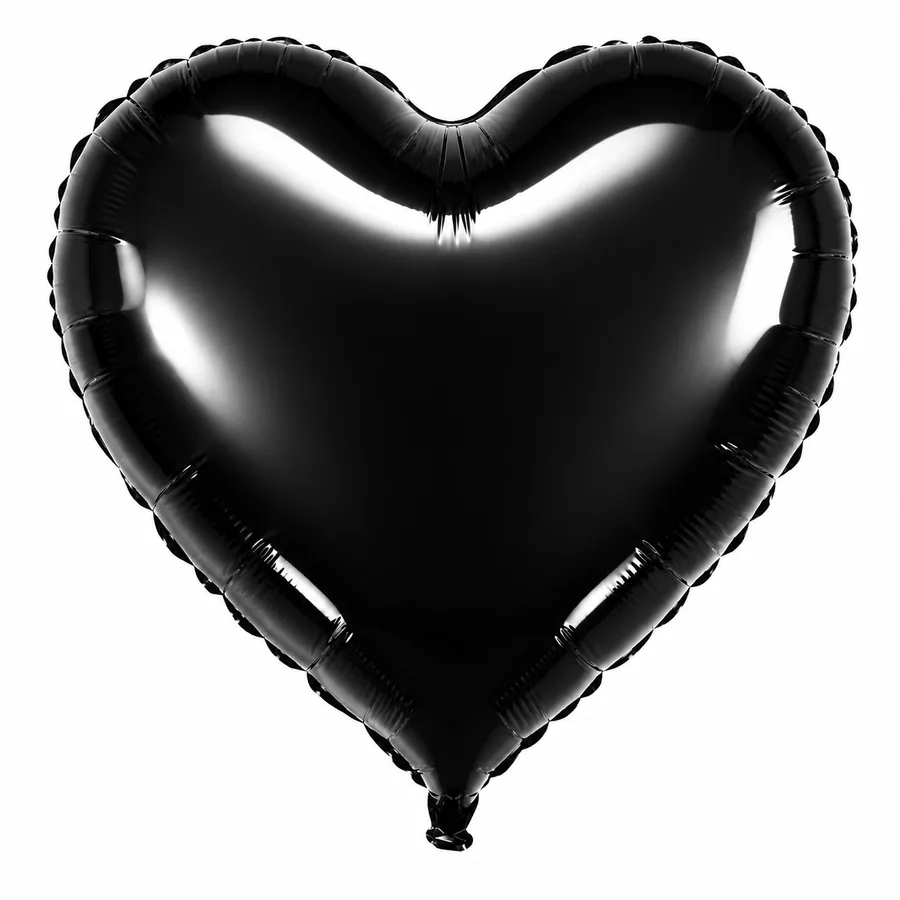 Black Heart balloon
