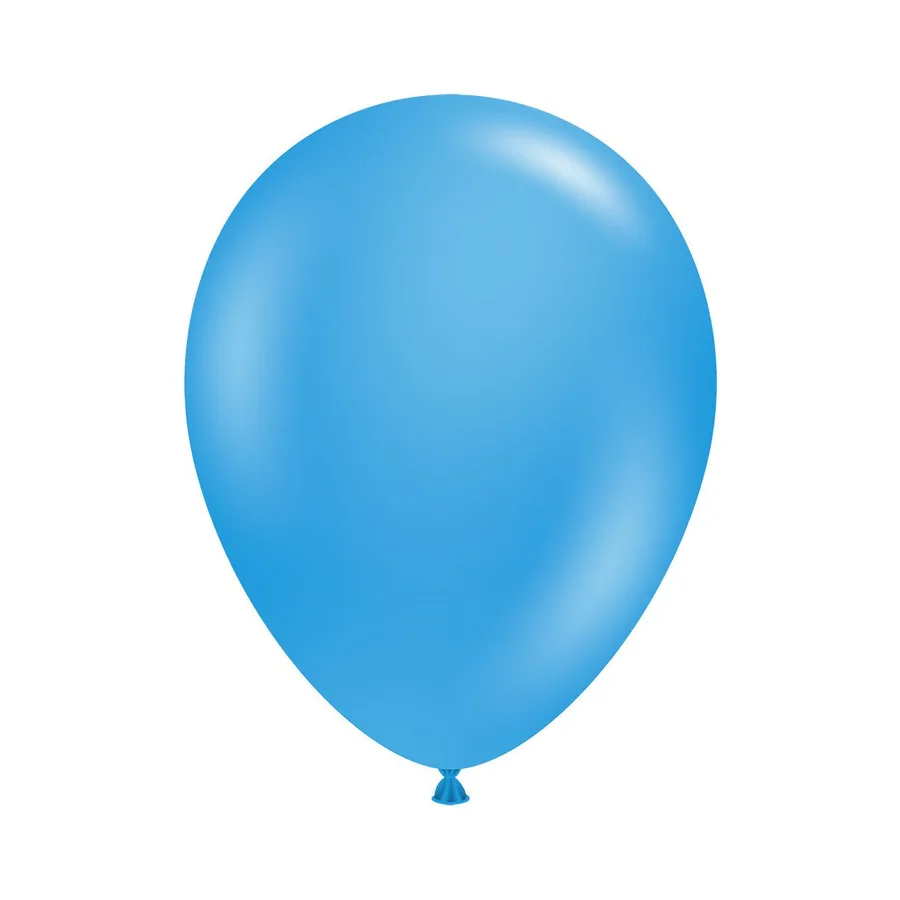 Blue Latex balloon