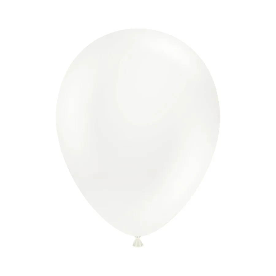White Latex balloon